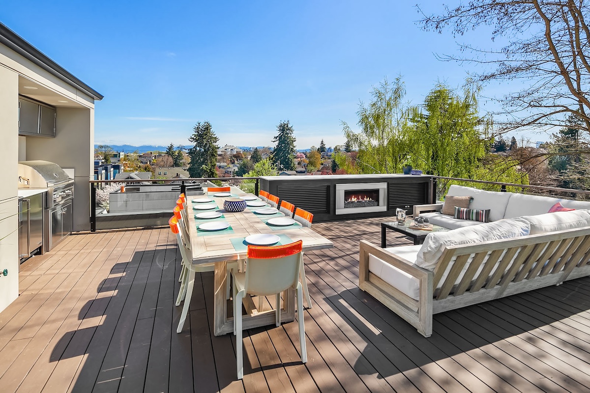 Queen Anne Roof Deck